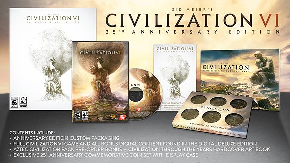 Civilization VI 25th Anniversary 071016