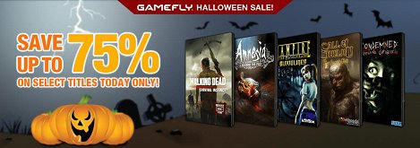 Gamefly Halloween Sale